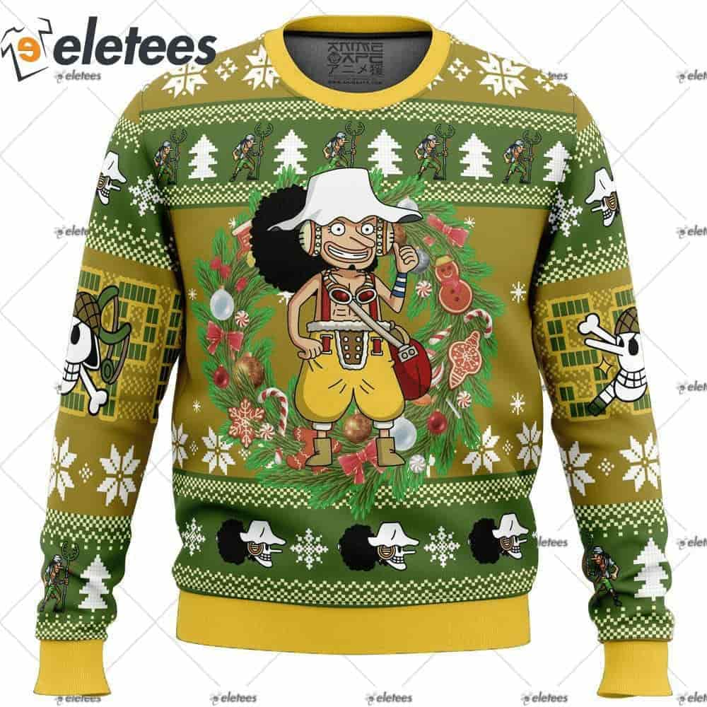 Usopp One Piece Ugly Christmas Sweater