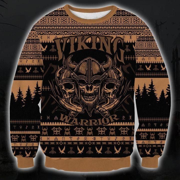 Viking Ugly Christmas Sweater US1934 - Chow Down Movie Store