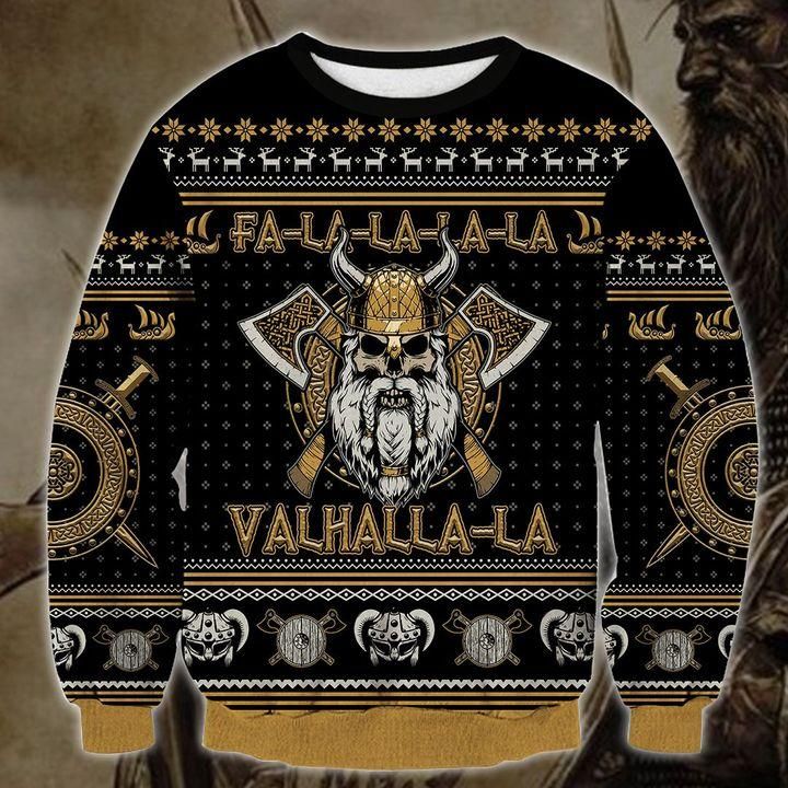 Viking Ugly Christmas Sweater US1937 - Chow Down Movie Store