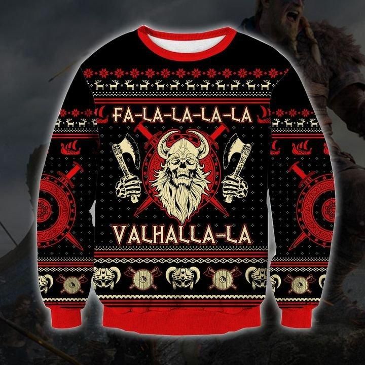 Viking Ugly Christmas Sweater US1943 - Chow Down Movie Store