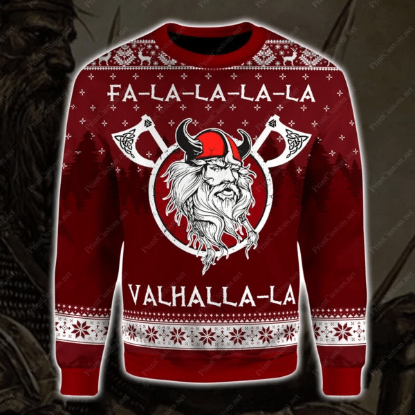 Viking Ugly Christmas Sweater US3108 - Chow Down Movie Store