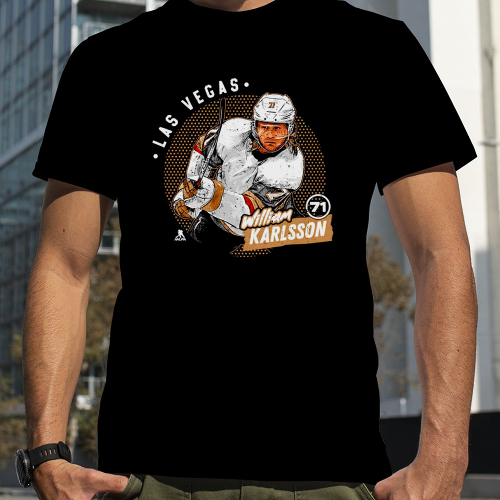 William Karlsson Las Vegas cartoon shirt