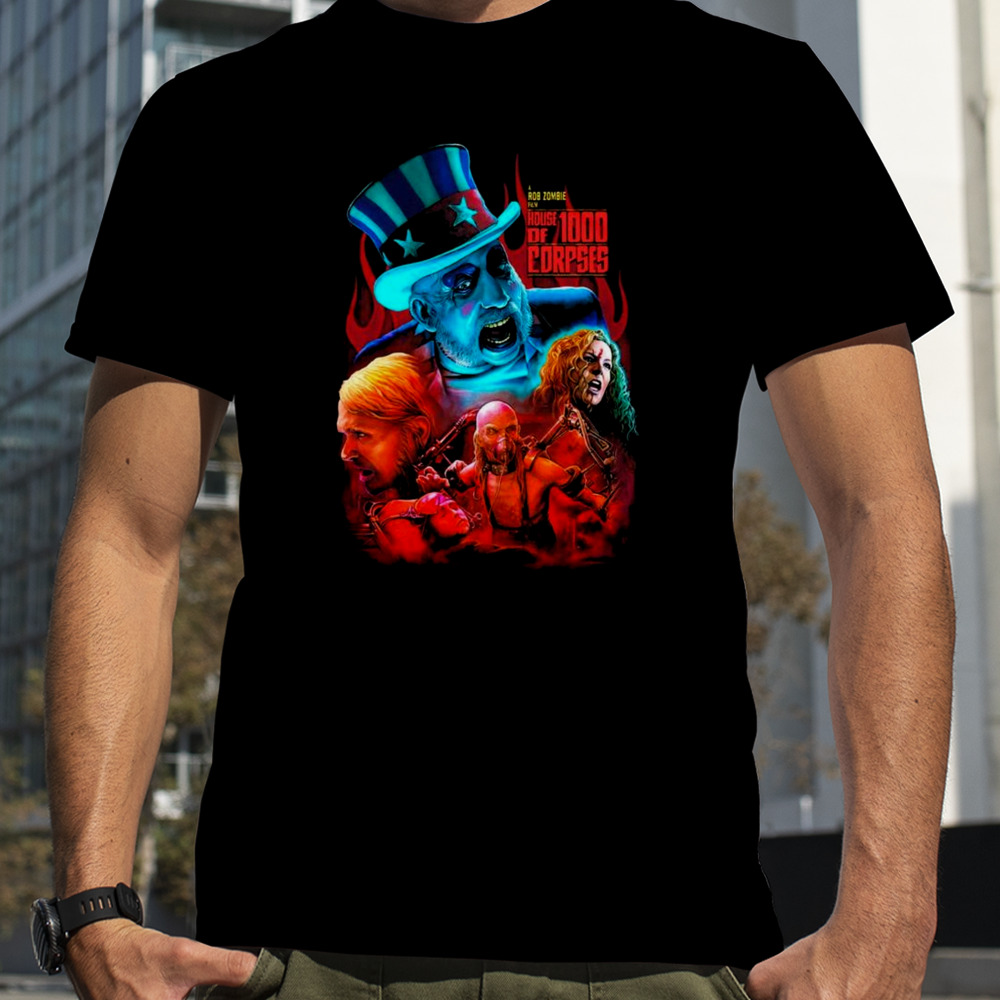 A Rob Zombie Film House Of 1000 Corpses Howdy Folks T-shirt