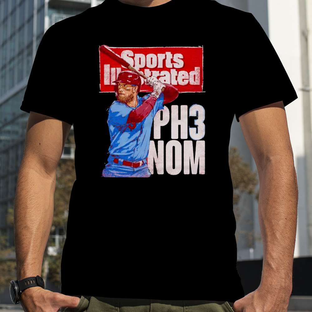 Bryce Harper Sports Illustrated & Philadelphia Ph3nom shirt