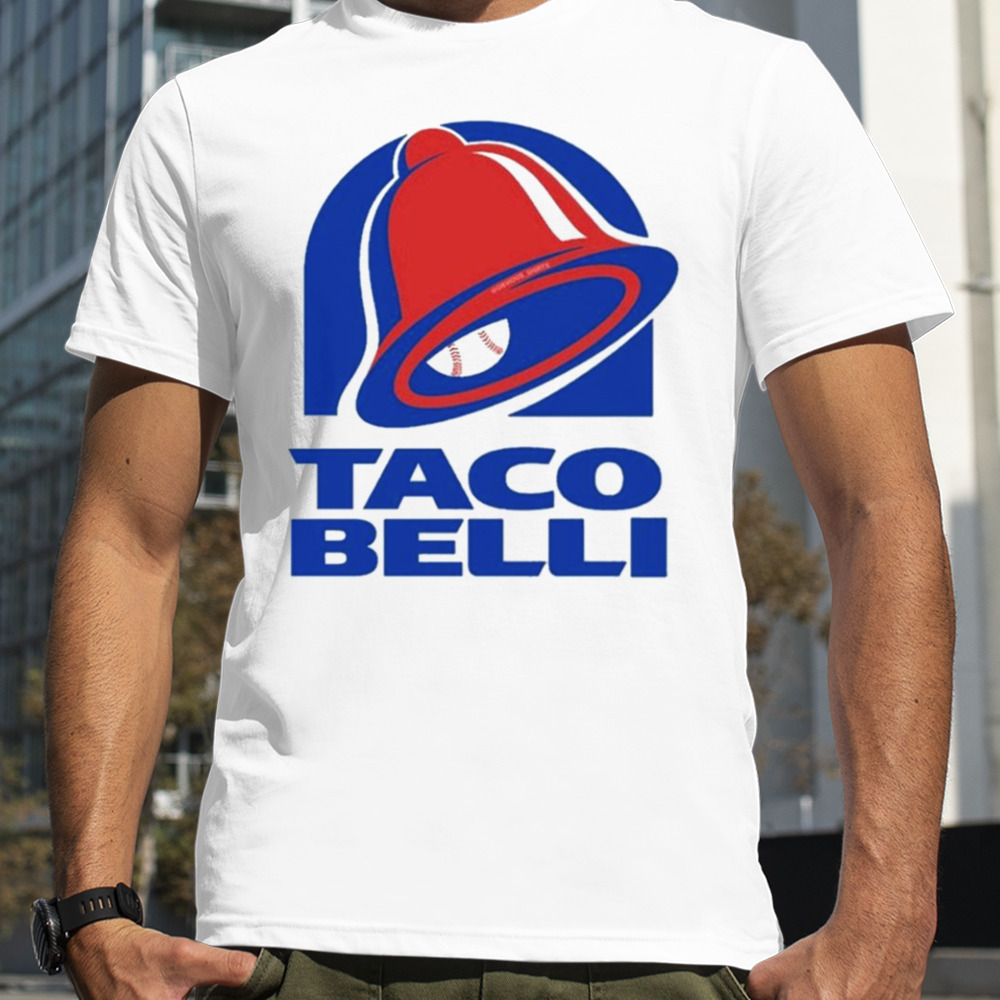 Cubs Taco Belli barody logo shirt