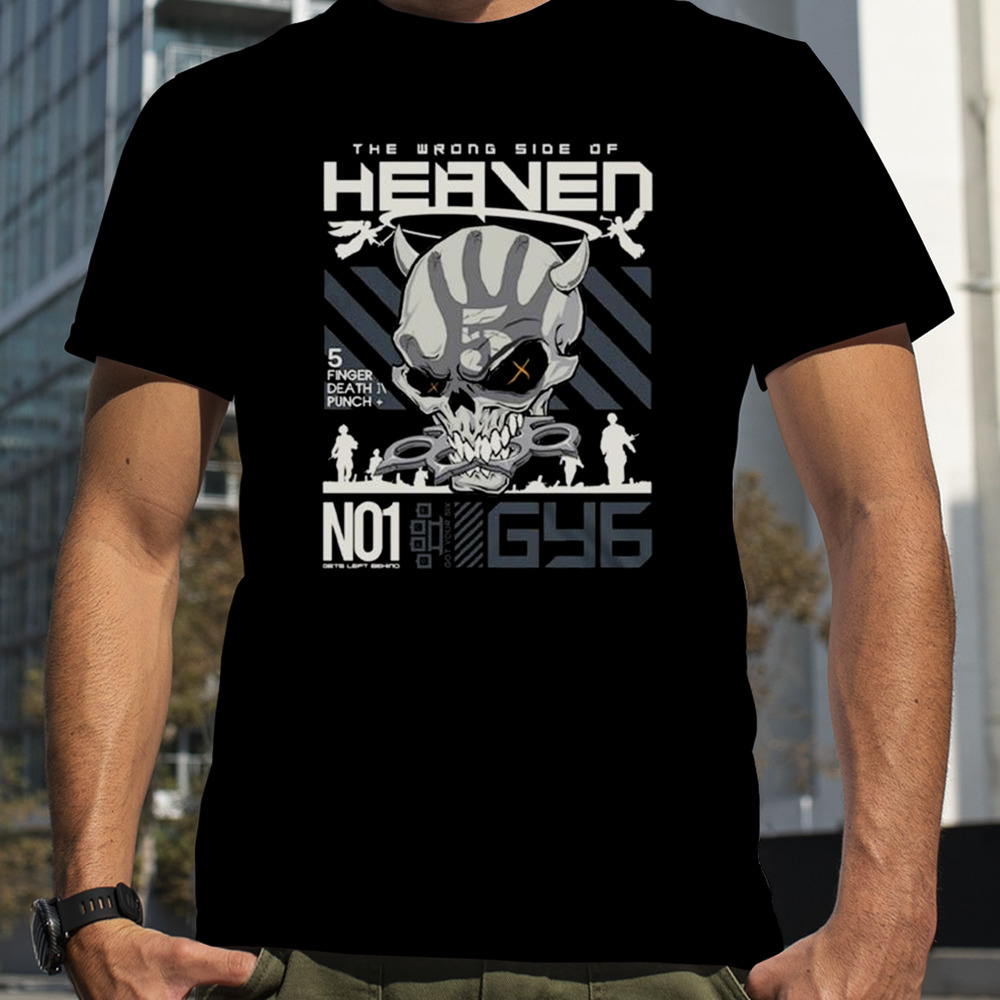 Five Finger Death Punch The No1 Wrong Side Of Heaven Anniversary Shirt