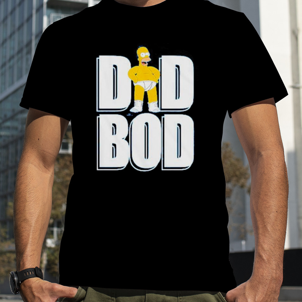 Homer simpson dad bod shirt