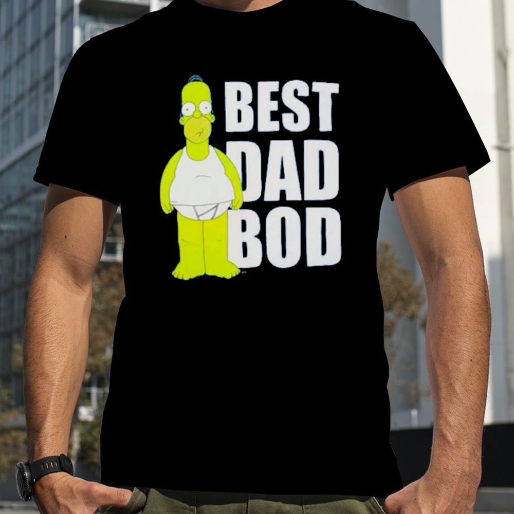 Homer the Simpsons best dad bod shirt