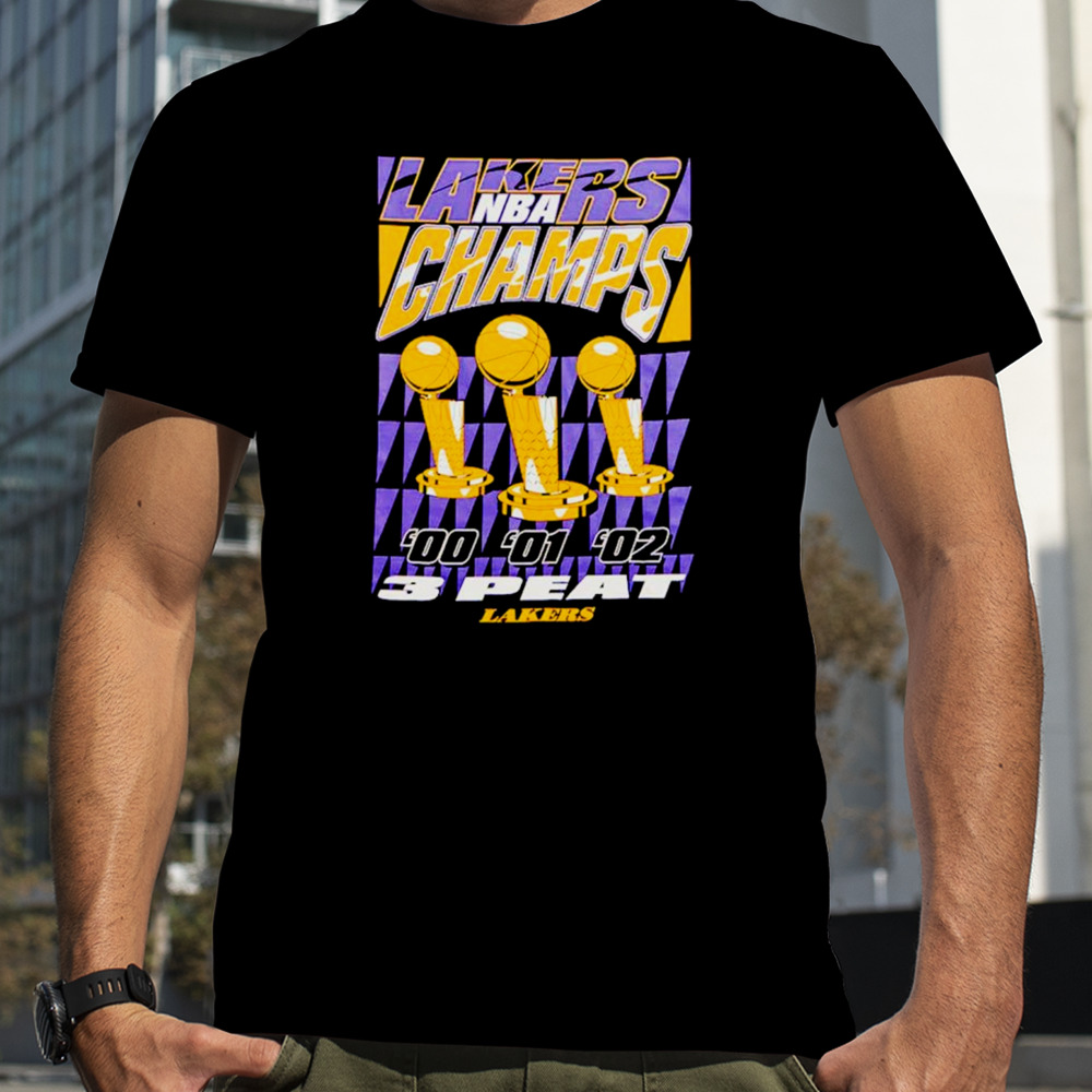 Los Angeles Lakers 3 Peat Champs shirt