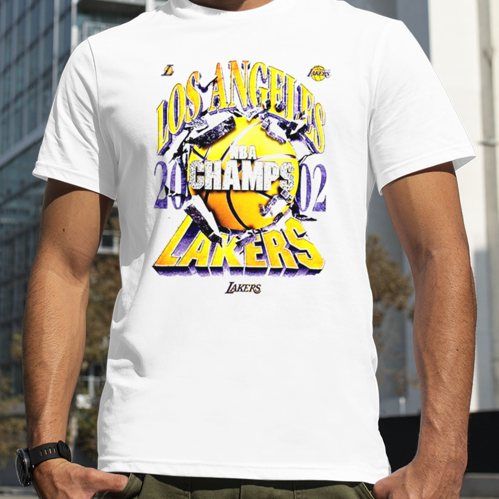 Los Angeles Lakers Explosive 2002 NBA Champs shirt