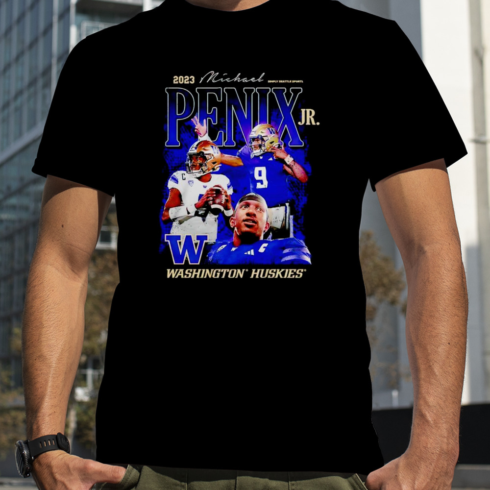 Michael Penix JR Washington Huskies football vintage 2023 shirt