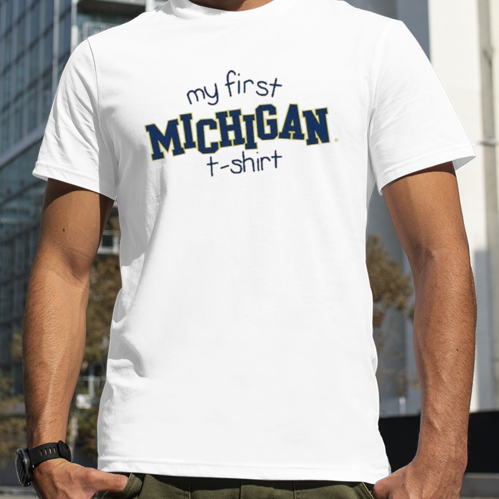 My First Michigan Wolverine Chronicle shirt