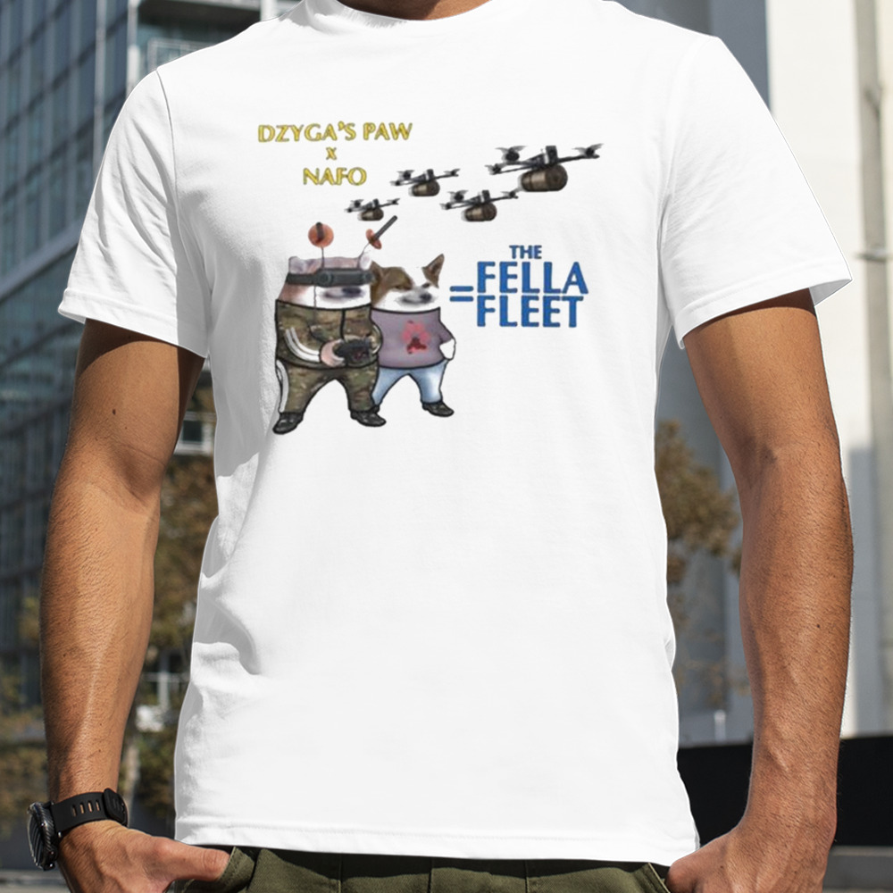 Nafo X Dzyga’s Fleet 2023 T-shirt