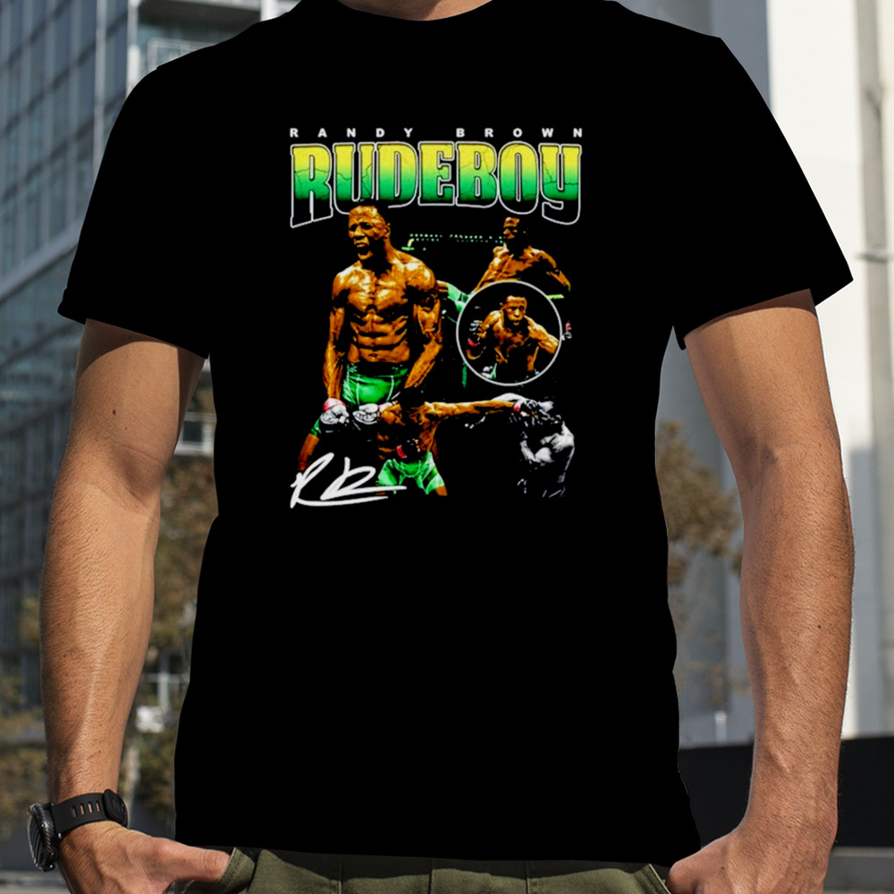 Randy Brown Rudeboy signature shirt