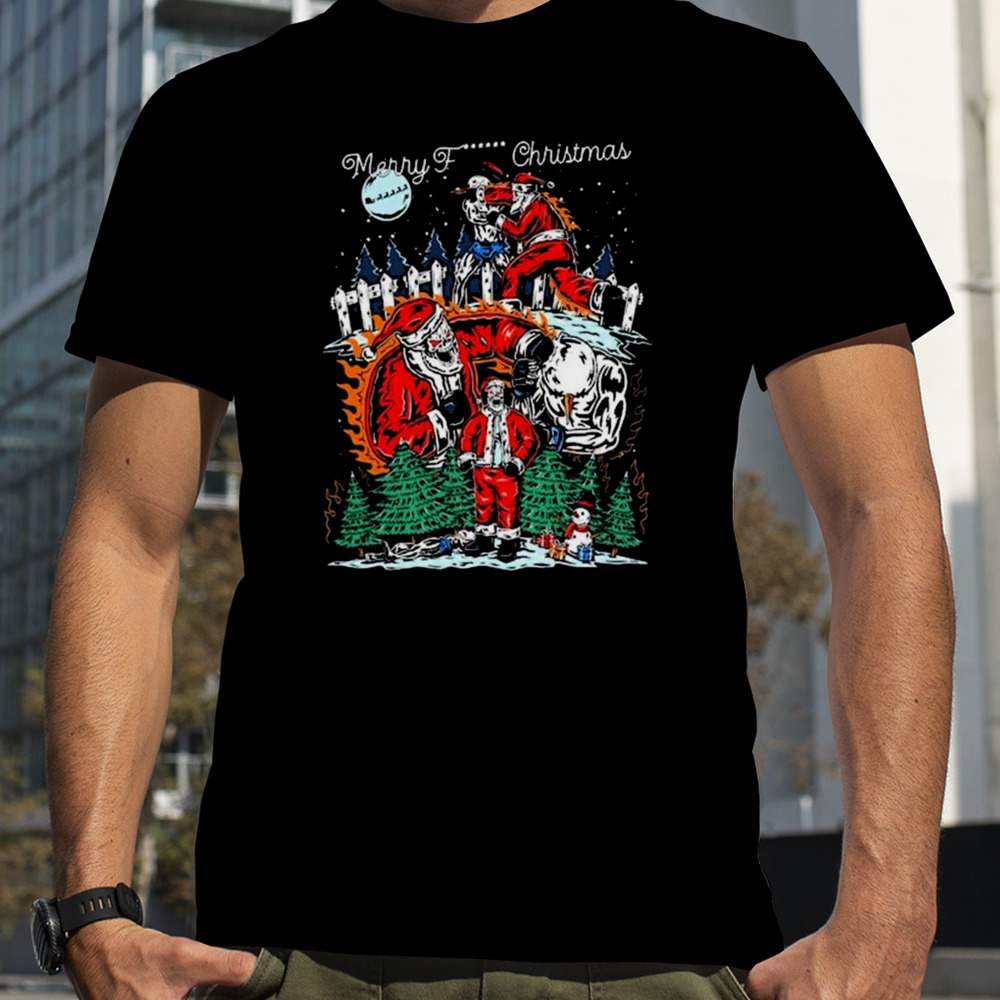 Santa Claus Violence Christmas 2023 shirt