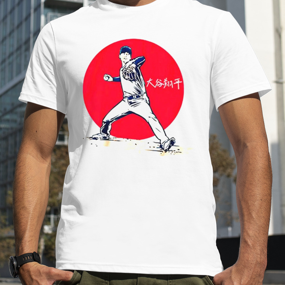 Shohei Ohtani Japanese Flag shirt