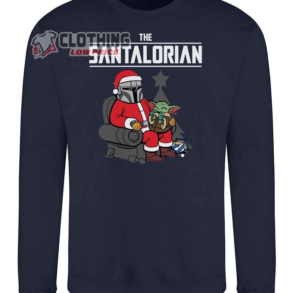 The Santalorian Christmas Jumper Novelty Merch Funny Christmas Jumper Novelty Shirt Happy Christmas 2022 T-Shirt