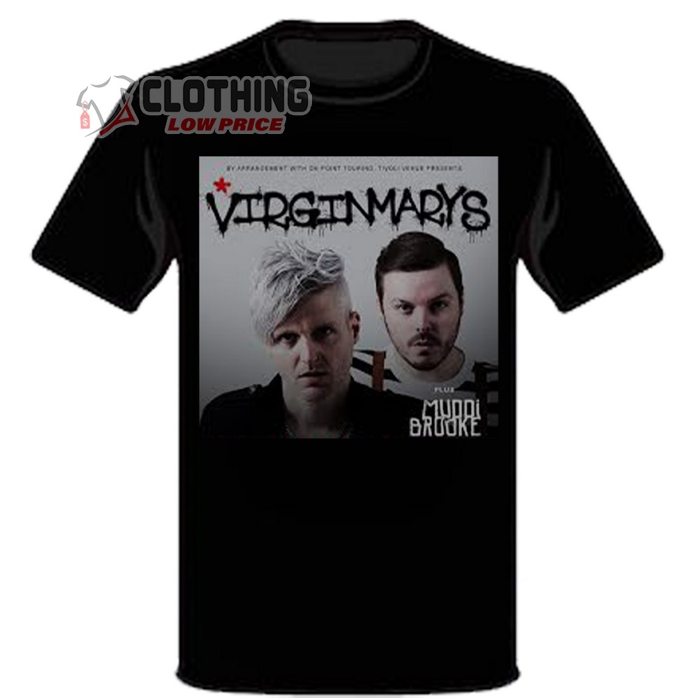 The Virginmarys Tour 2023 Muddi Brooke T-Shirt, Hoodie And Sweater