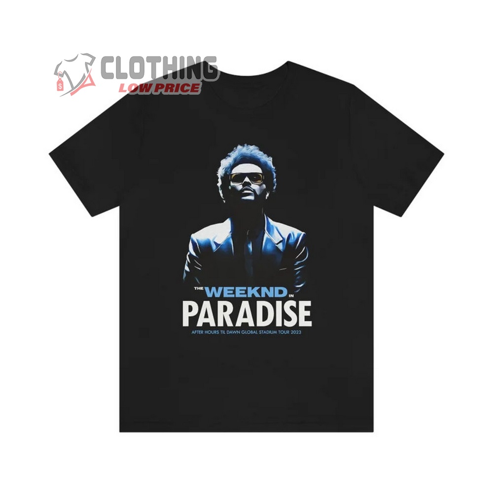 The Weeknd After Hours Til Dawn Global Stadium Tour 2023 Merch, The Weeknd After Hours Til Dawn T-Shirt