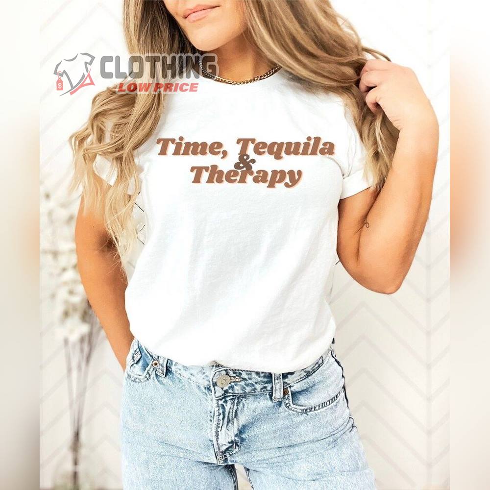 Time Tequila Therapy Old Dominion Tour Country Music Shirt Old Dominion No Bad Vibes Tour Dates 2023 Merch