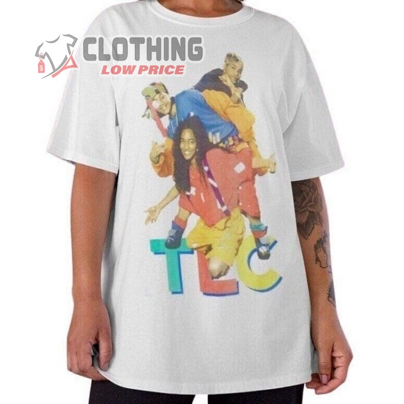 Tlc Shirt, Tlc Vintage Tee, Tlc Tshirt, Tlc Graphic Tee, Tlc Hiphop Tshirt, Tlc Rap Tee, Tlc Merch