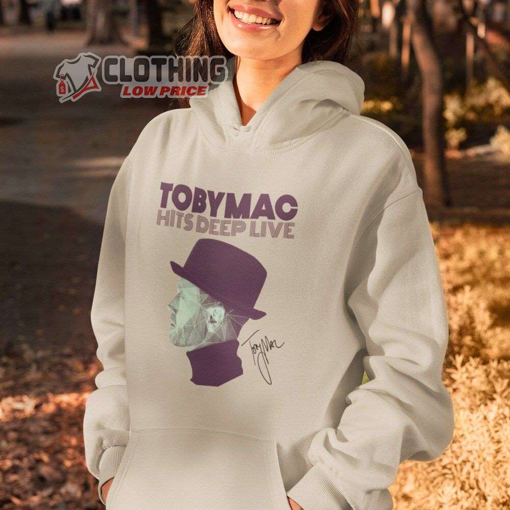 Tobymac Hits Deep Live Tour 2023 Sweatshirt Toby Mac 2023 Tour Shirt Hits Deep Live Tour 2023 T-Shirt