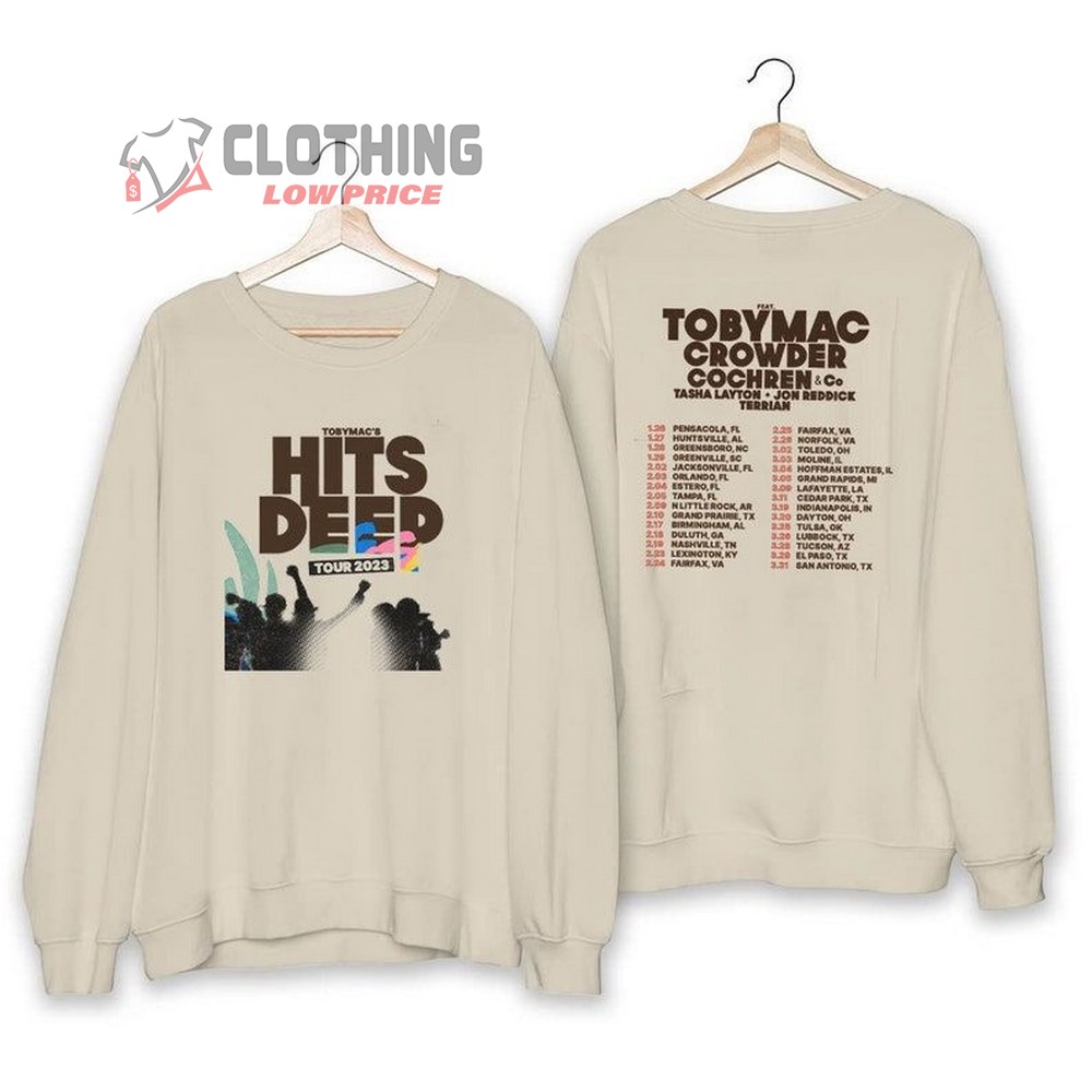 Tobymac Hits Deep Tour 2023 Shirt, Toby Mac 2023 Tour Shirt For Fan, Tobymac Hits Deep Fan Shirt, Toby Mac 2023 Tour Shirt