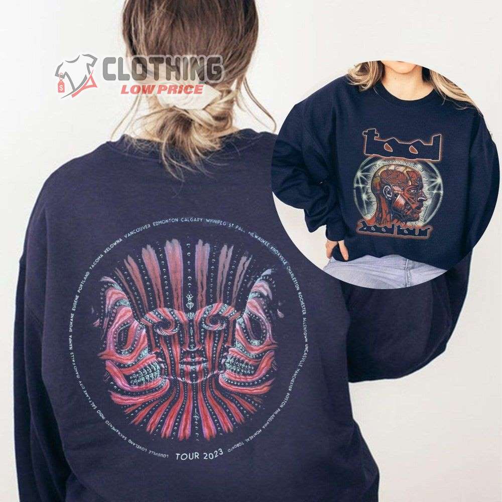 Tool In Concert Tour Merch, Tool Band Tour 2023 Shirt, Graphic Tool Band Hoodie