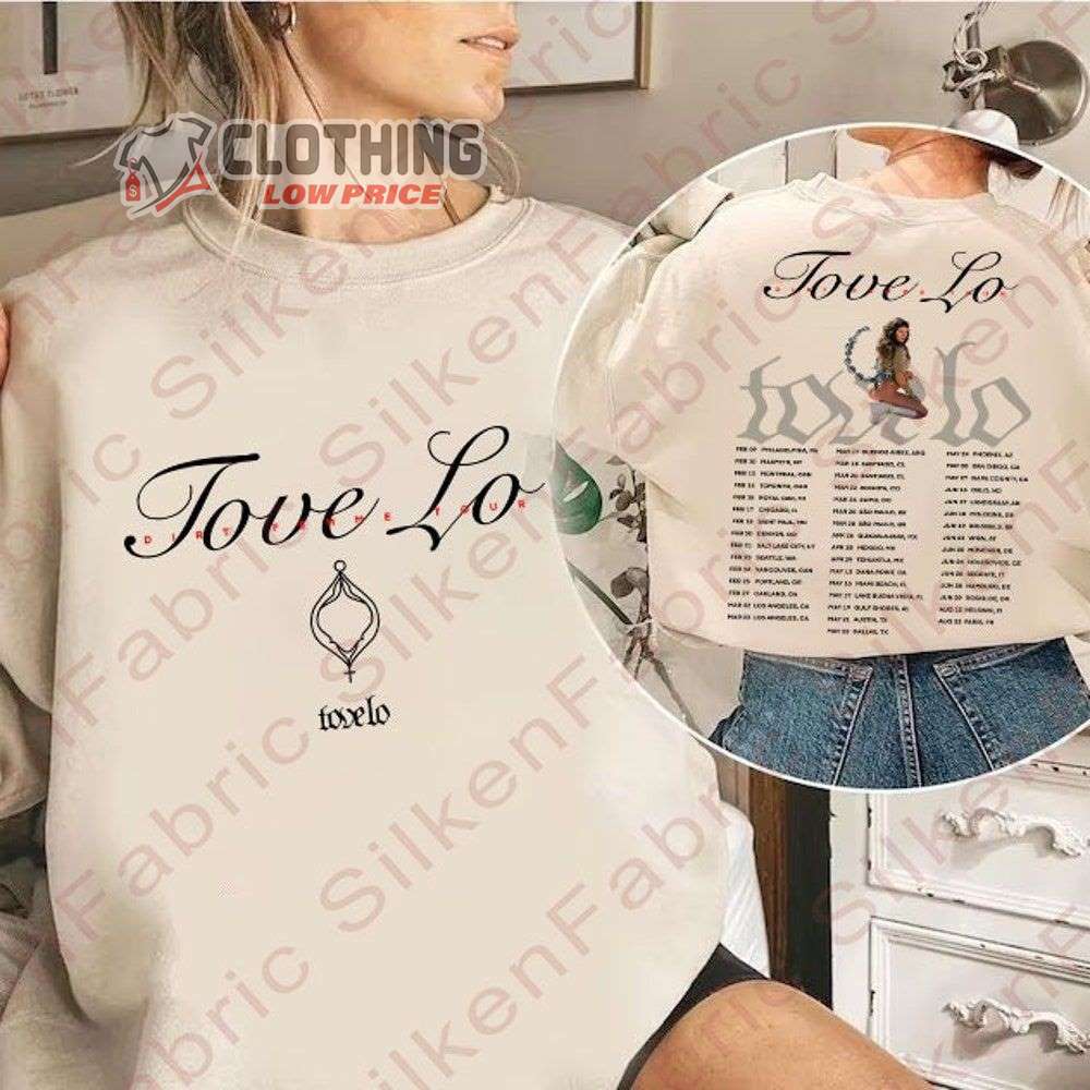 Tove Lo 2023 North American Tour Merch, Tove Lo 2023 Tour Shirt Tove Lo 2023 Concert T-Shirt