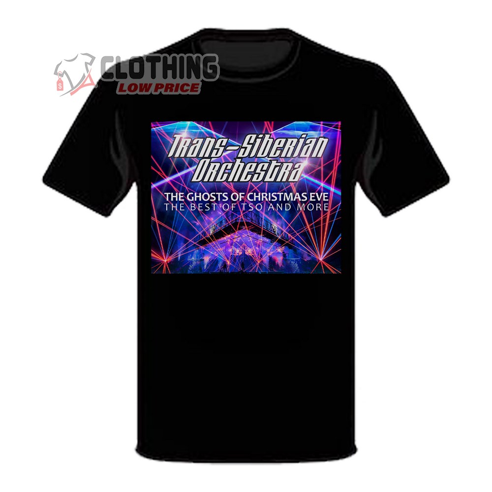 Trans-Siberian Orchestra Concert 2023 Merch, Trans-Siberian Orchestra The Ghots Ò Christmas Eve Shirt