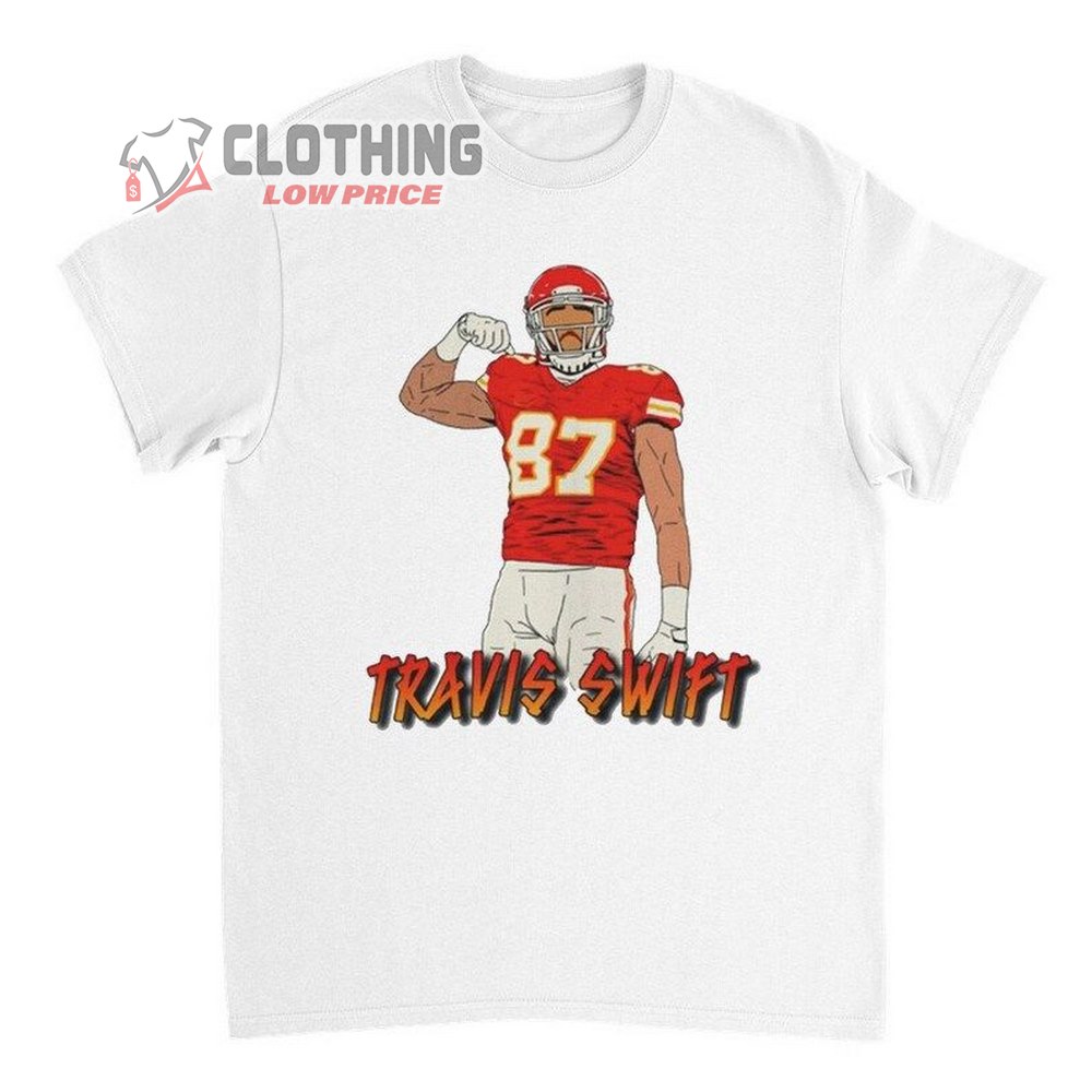 Travis Swift Football T-Shirt, Taylor Boyfriend Travis Kelce Shirt, Taylor Travis Cute Tee, Taylor Swift And Travis Kelce Fan Gift