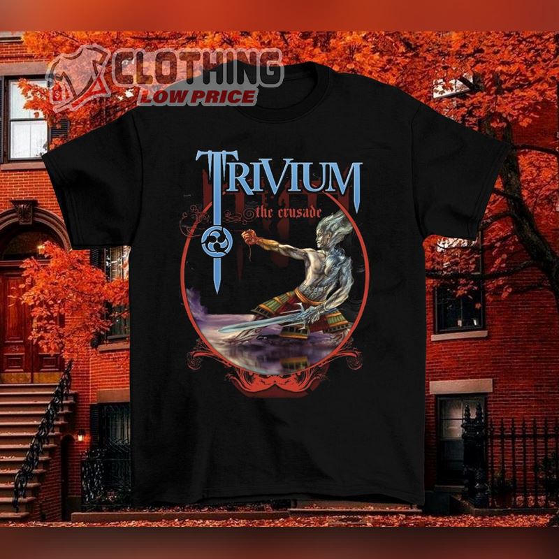 Trivium The Crusade Gift For Fan T- Shirt, Trivium Band Merch, Trivium Setlist T- Shirt