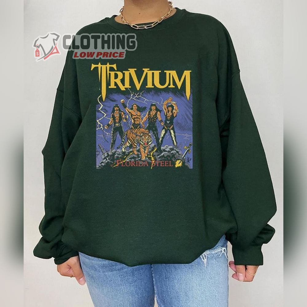 Trivium Tour 2023 Unisex T-Shirt, Trivium 2023 Tour Shirt, Trivium Tour Sweatshirt, Trivium Music Festival Shirt For Fan