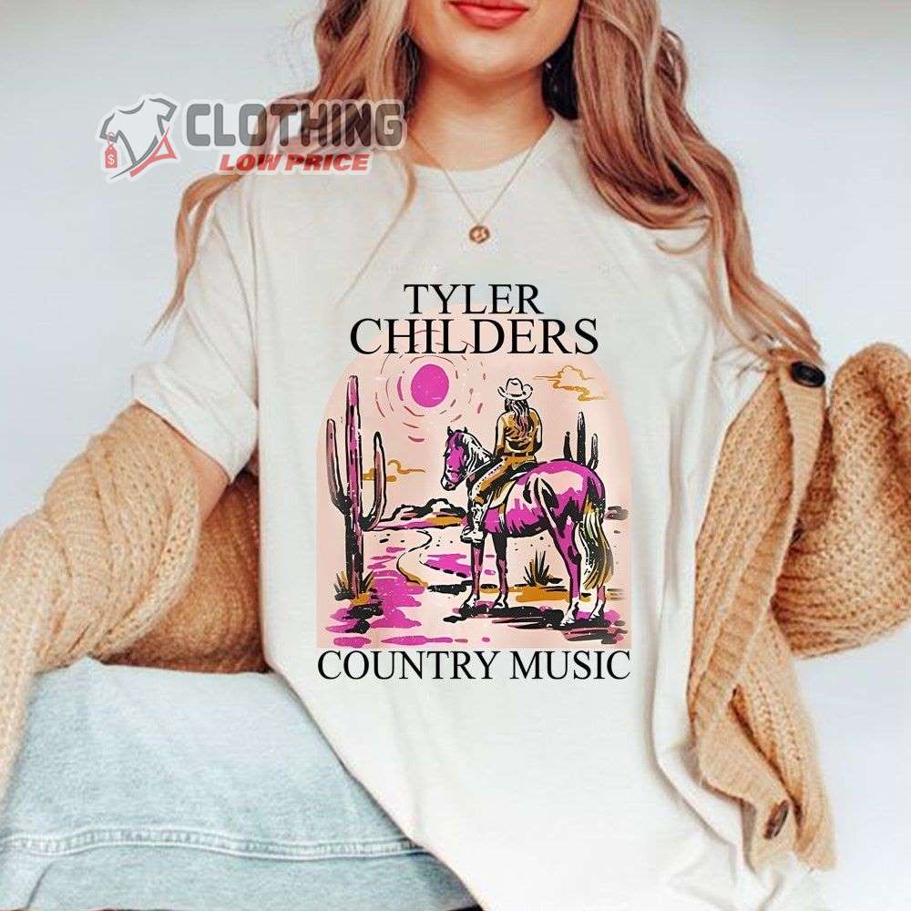 Tyler Childers Country Music Merch, Tyler Childers Cowgirl Shirt, Tyler Childers World Tour 2023 T-Shirt