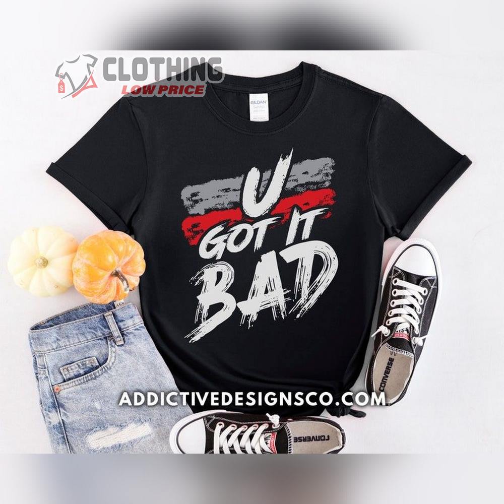 Usher U Got It Bad Shirt, Usher Concert Merch