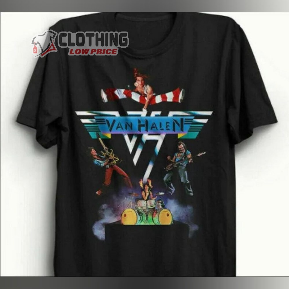 Van Halen II Tour Merch Concert Jump T-Shirt