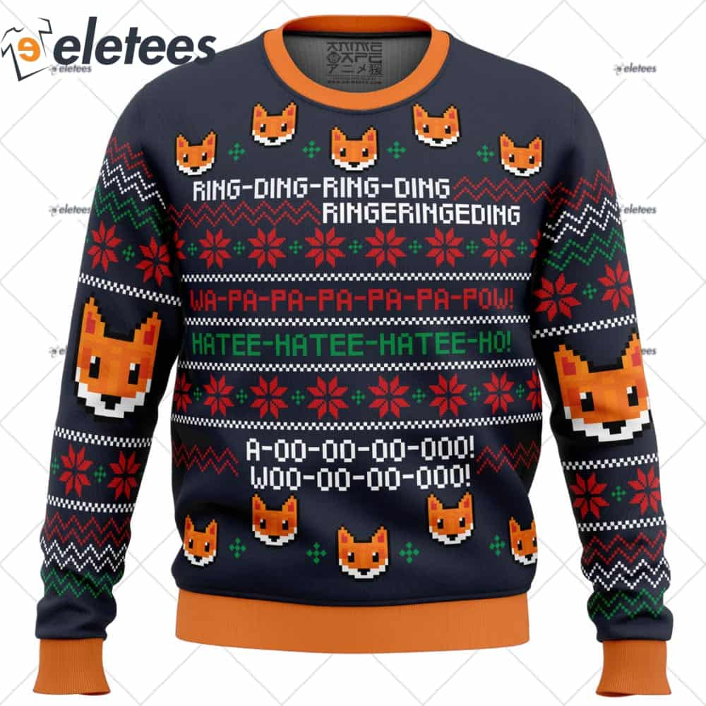 What does the Fox say Christmas Sweater