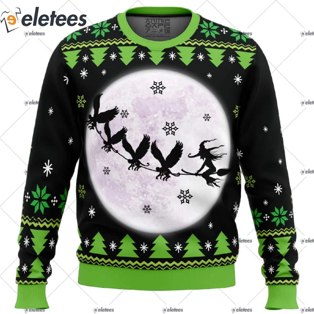 Wicked The Musical Ugly Christmas Sweater