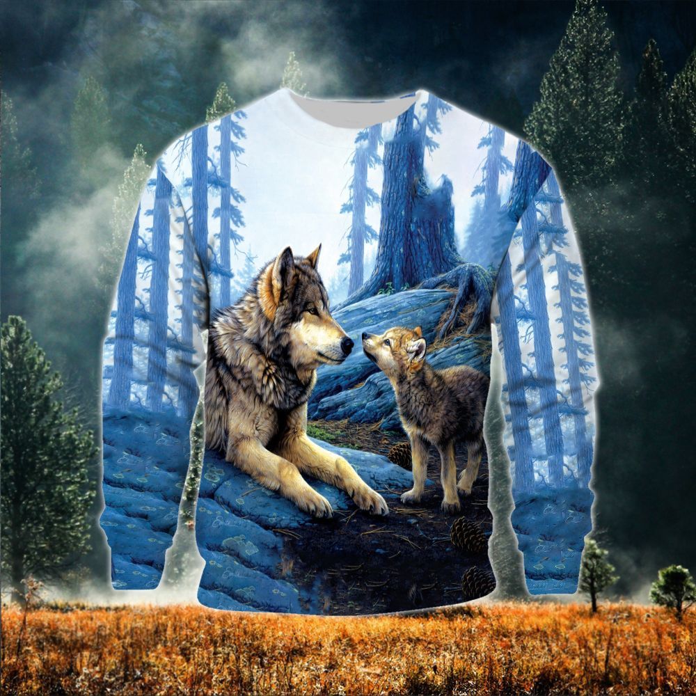 Wolf Tthnby Ugly Christmas Sweater - Chow Down Movie Store