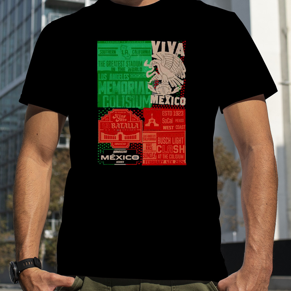 Checkered Flag Sports 2024 Clash at the Coliseum Mexico Series Shirt