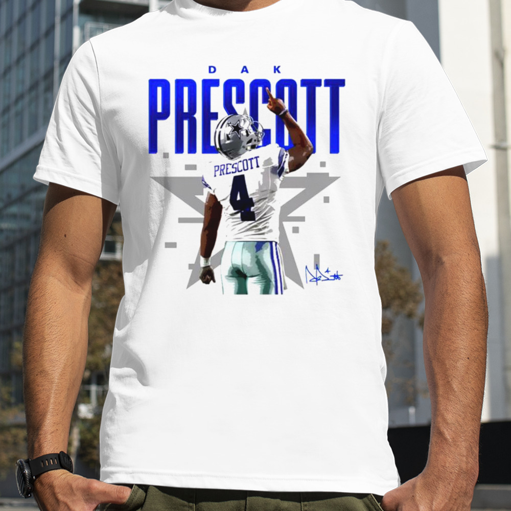 Dak Prescott Dallas Cowboys signature shirt