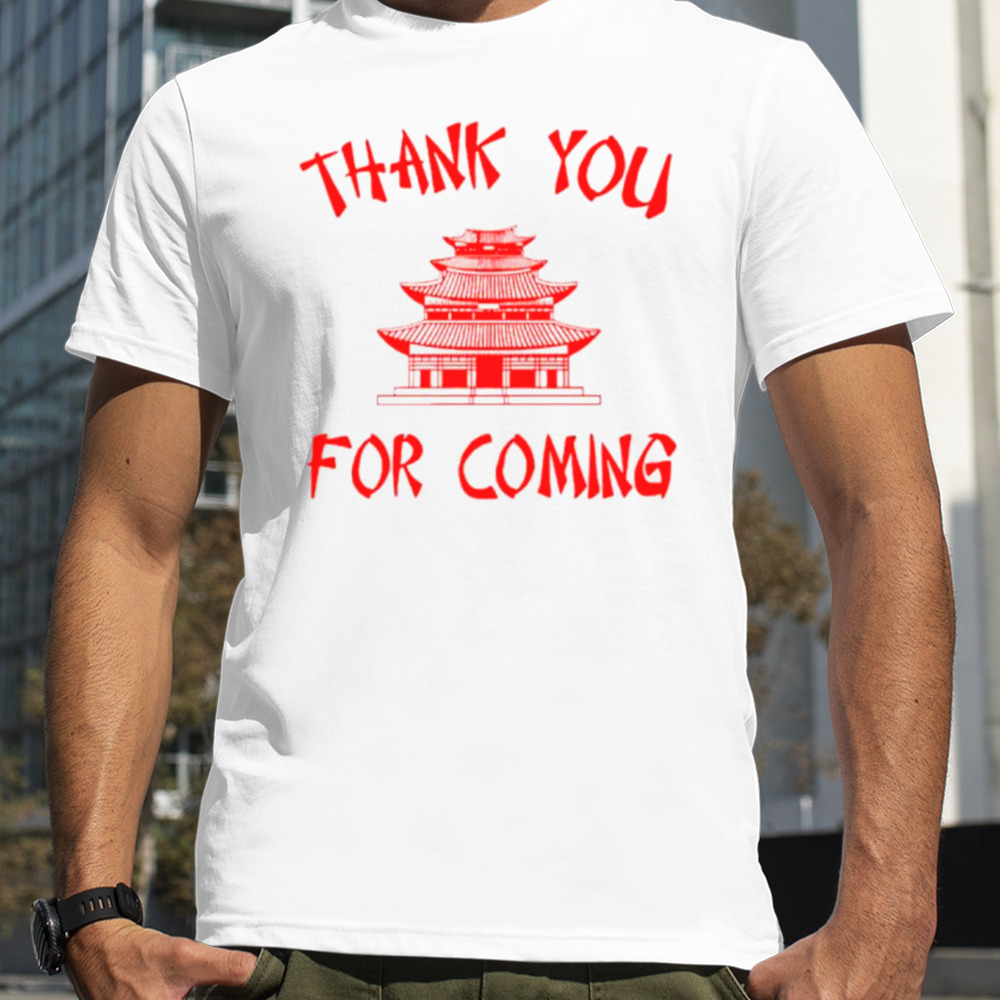 Johnny Bananas thank you for coming shirt