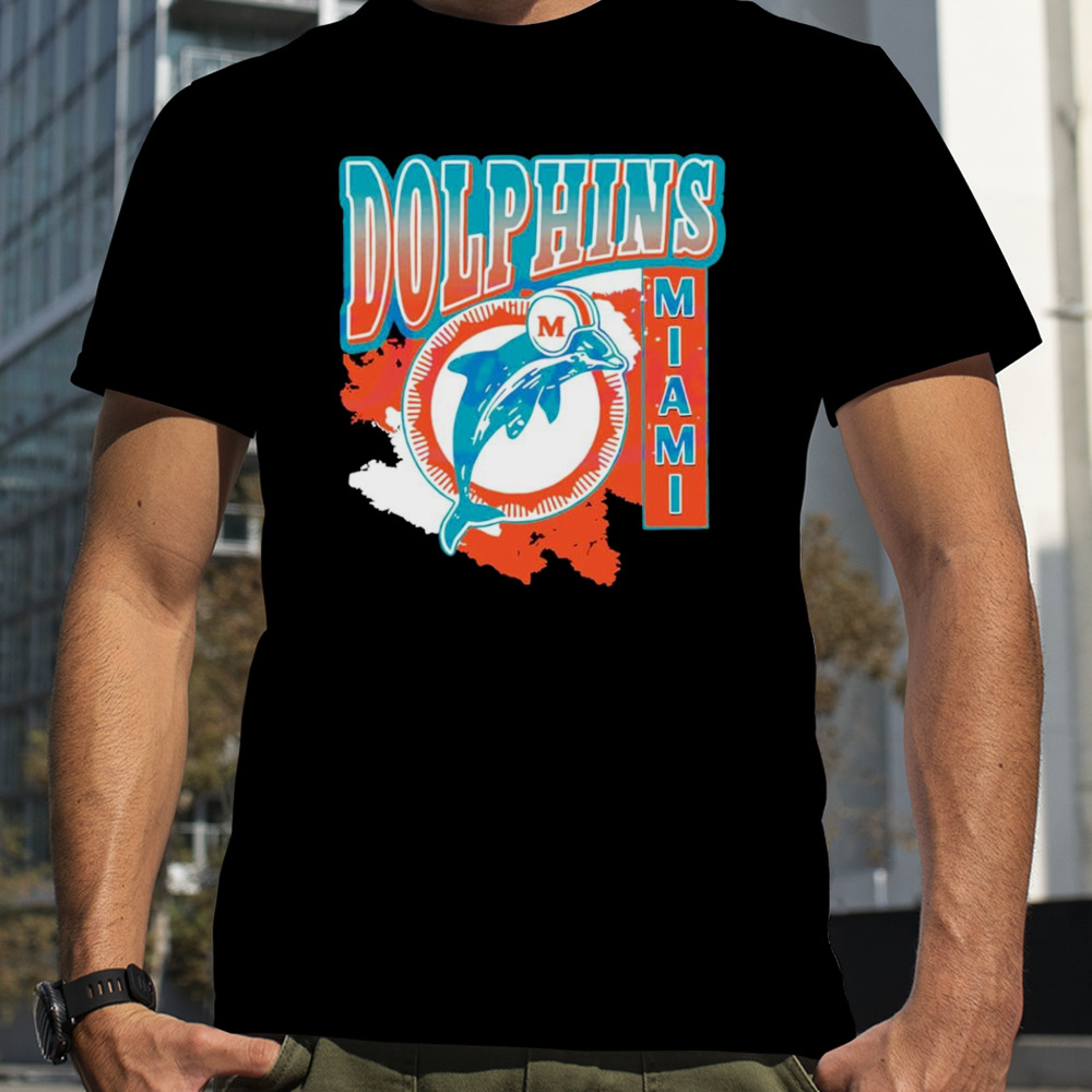 Miami Dolphins football logo shirt