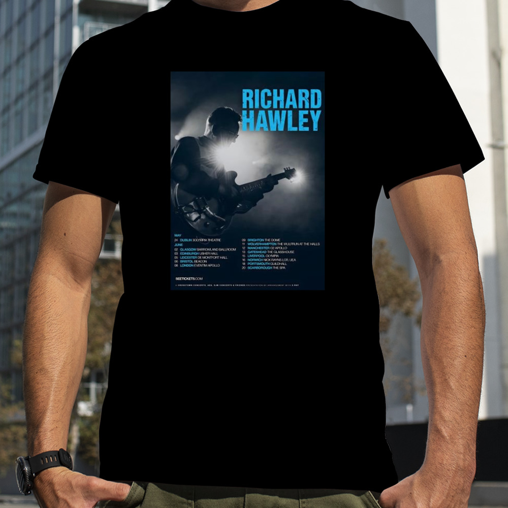 RIchard Hawley 2024 UK Tour Shirt