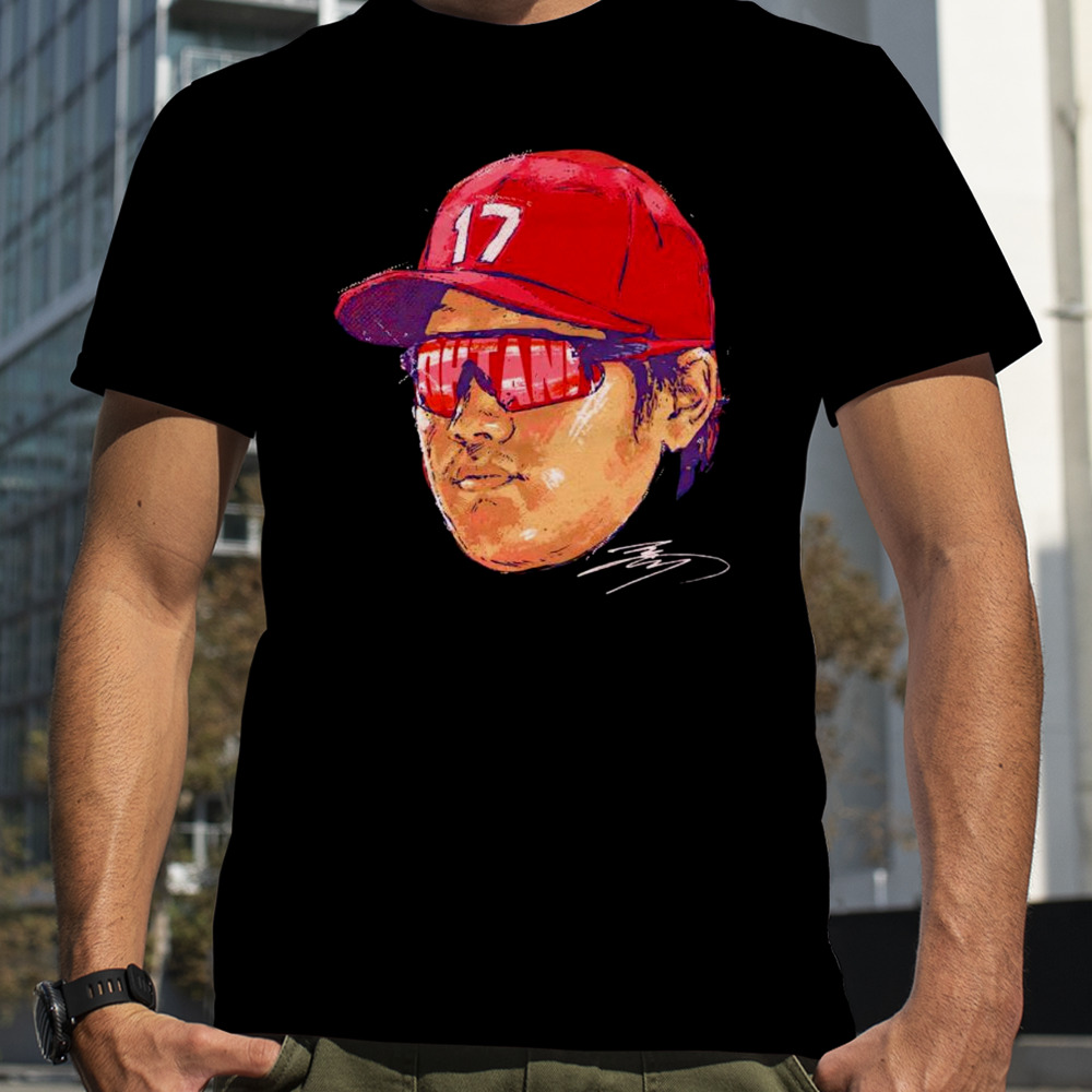 Shohei Ohtani Los Angeles Angels Sunglasses signature shirt