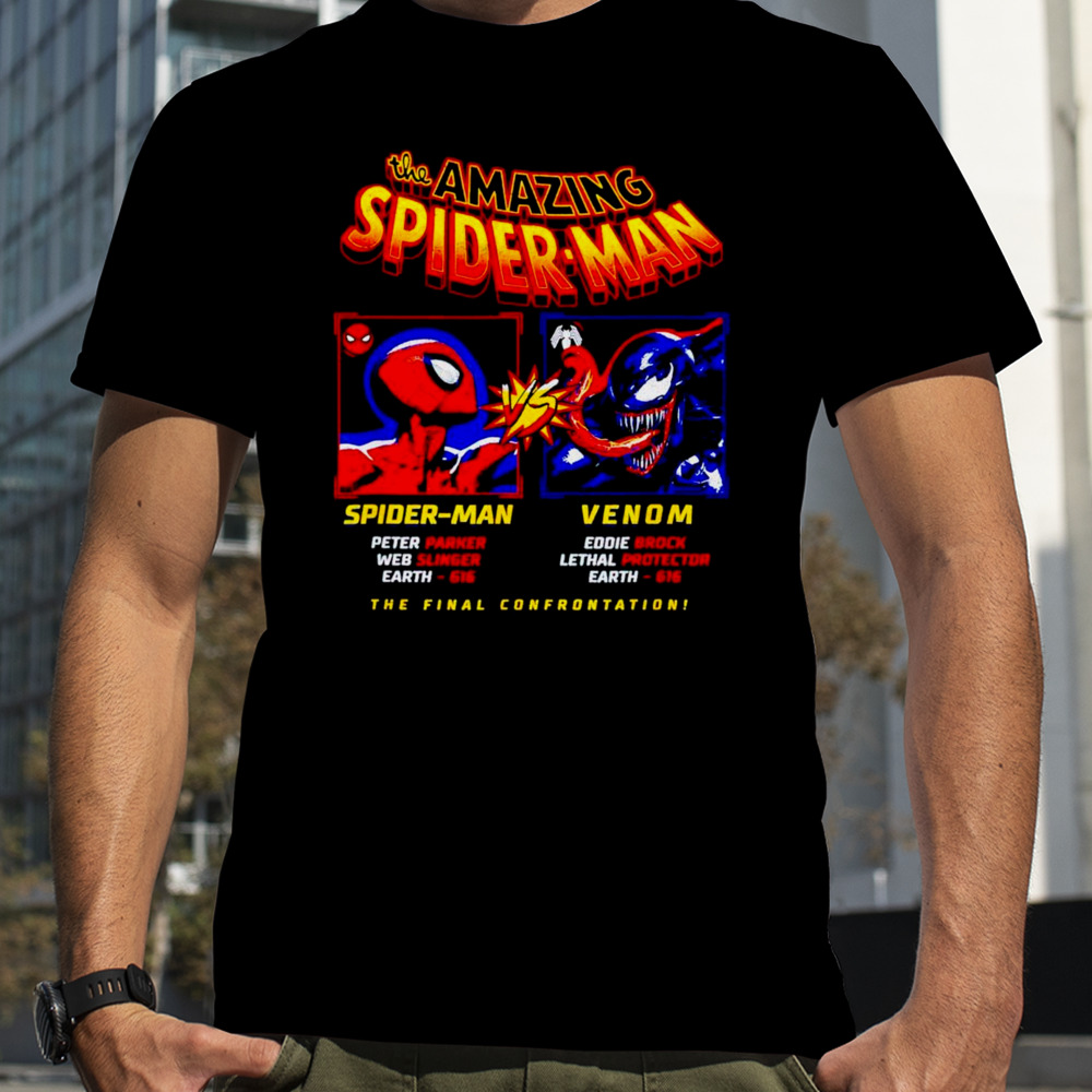 Spider-Man vs Venom the Amazing Spider-Man shirt