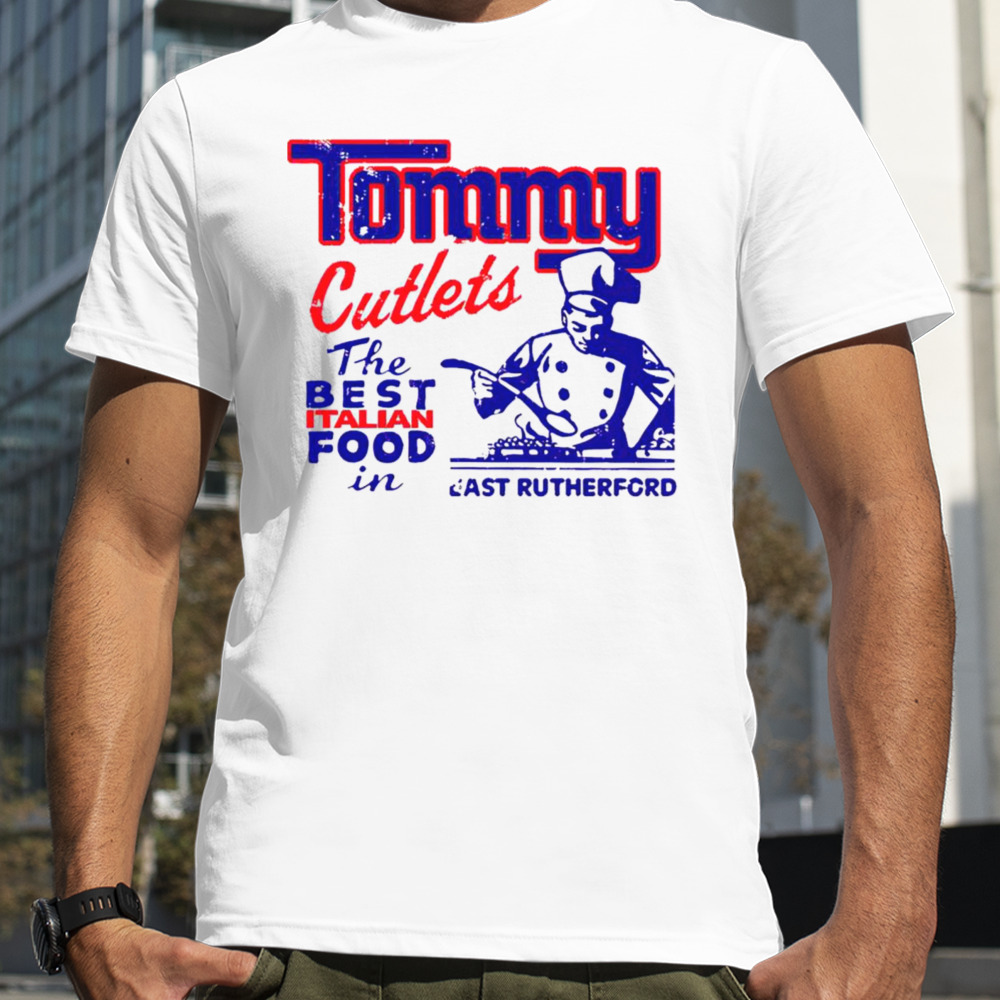 Tommy Cutlet the best Italian food shirt