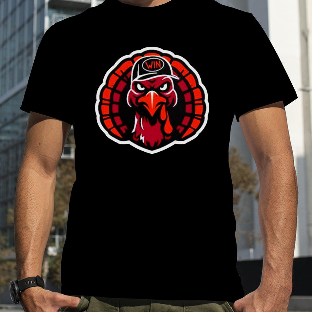 Turkey with win shirt