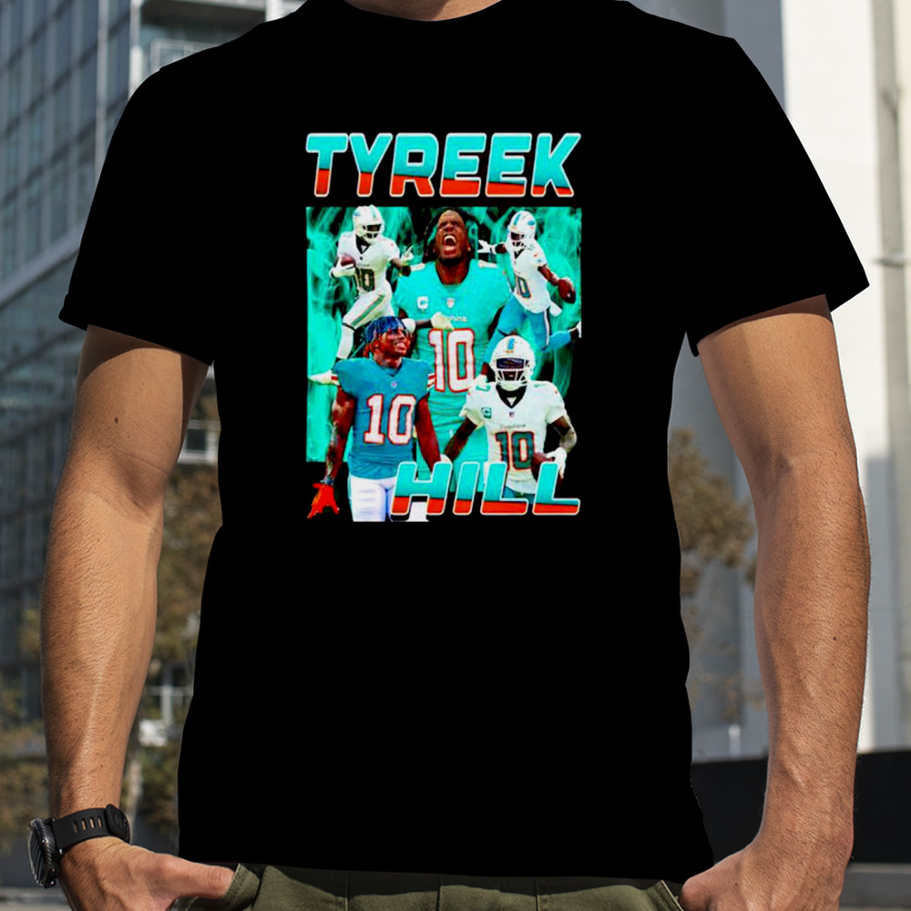 Tyreek Hill picture collage shirt