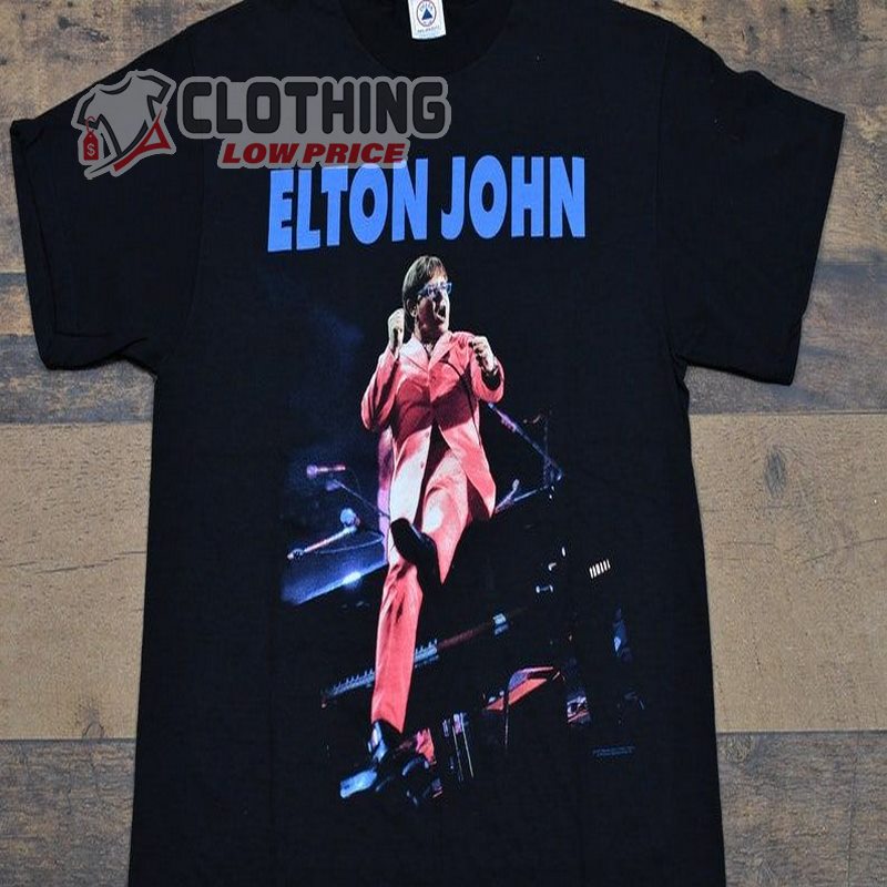 Vintage 1997 Elton John Solo Tour Single Stitch T-Shirt